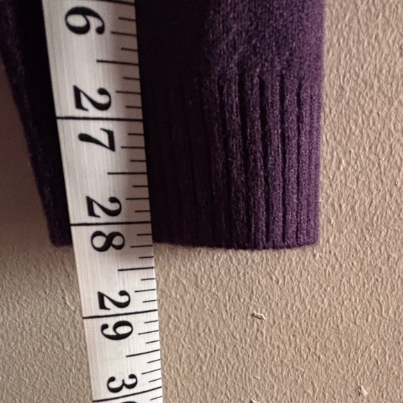 Slightly Used: Karen Scott Purple Cardigan (Women’s L) - Picture 4 of 7